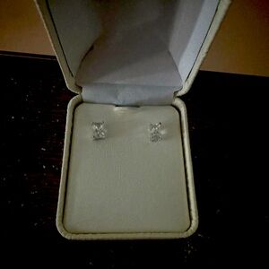 BNIB rectangular earrings